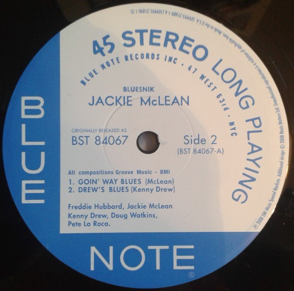 Jackie McLean - Bluesnik (2xLP, Ltd, RE, RM, Gat) (Near Mint (NM or M-)) - Image 4
