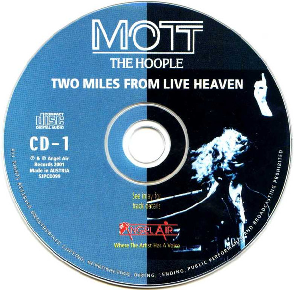 Mott The Hoople - Two Miles From Live Heaven (2xCD, Album) (Near Mint (NM or M-)) - Image 3