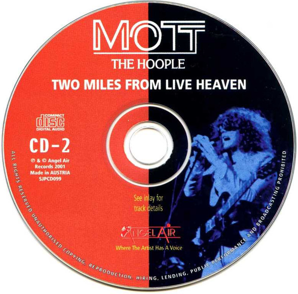 Mott The Hoople - Two Miles From Live Heaven (2xCD, Album) (Near Mint (NM or M-)) - Image 4
