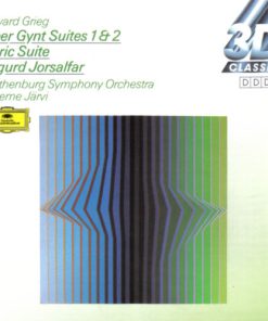 Edvard Grieg, Göteborgs Symfoniker, Neeme Järvi - Peer Gynt Suites 1 & 2・Lyric Suite・Sigurd Jorsalfar (CD, RE) (Mint (M))