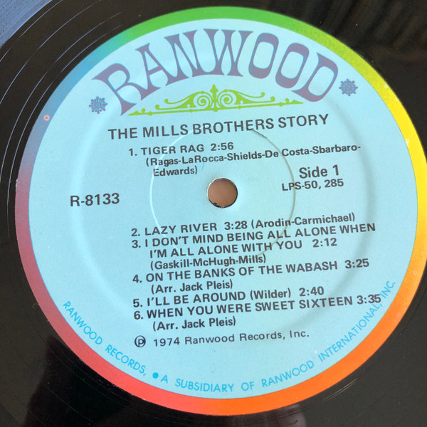The Mills Brothers - The Mills Bros. Story (LP, Comp) (Mint (M)) - Image 3