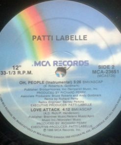Patti LaBelle - Oh, People (12", Maxi) (Mint (M)) - Image 4