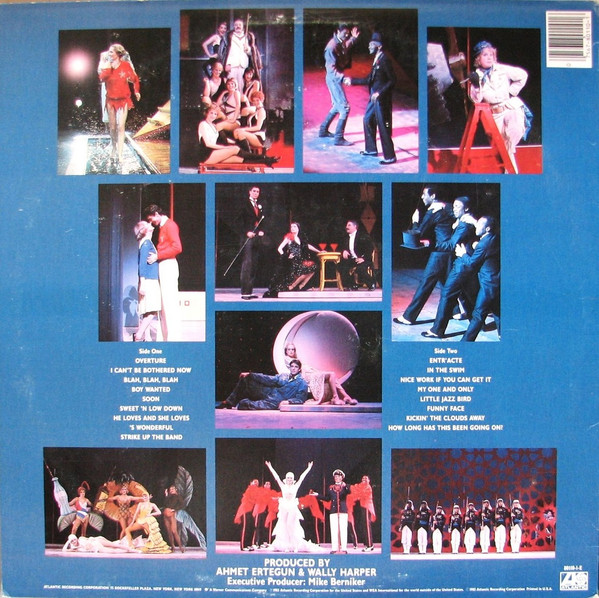 Twiggy (2) And Tommy Tune (2) - My One And Only (Original Cast Recording) (LP, Album, SP ) (Mint (M)) - Image 2