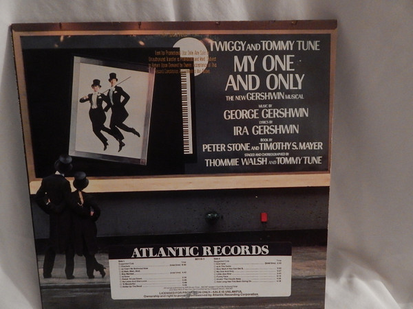 Twiggy (2) And Tommy Tune (2) - My One And Only (Original Cast Recording) (LP, Album, SP ) (Mint (M)) - Image 5
