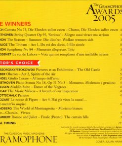 Alternative view of Various - The Classic FM Gramophone Awards 2005 (CD, Comp) (Near Mint (NM or M-))