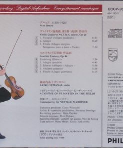 Alternative view of Max Bruch, Akiko Suwanai, Sir Neville Marriner, The Academy Of St. Martin-in-the-Fields - Concerto No. 1, Scottish Fantasy (CD, MP) (Near Mint (NM or M-))