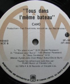 CANO - Tous Dans L'Même Bateau (LP, Album) (Mint (M)) - Image 5