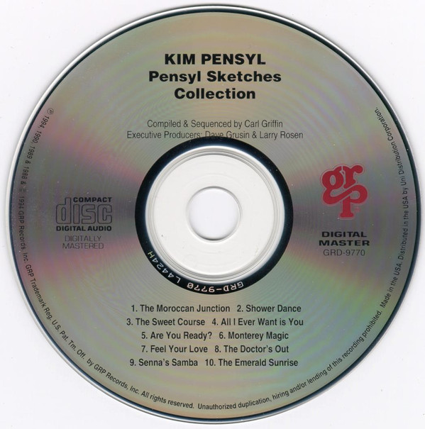 Kim Pensyl - Pensyl Sketches Collection (CD, Comp, RM) (Near Mint (NM or M-)) - Image 4