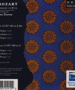 Alternative view of Wolfgang Amadeus Mozart, Anima Eterna, Jos Van Immerseel - Clavier-Concerte 22 & 23 (CD) (Near Mint (NM or M-))