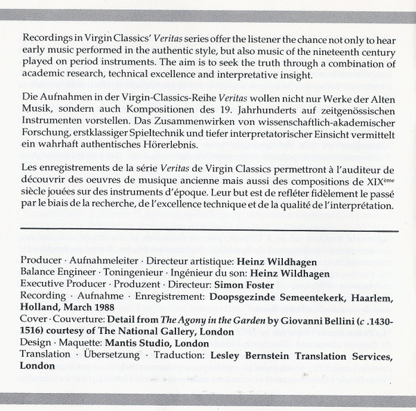 Joseph Haydn - La Petite Bande, Sigiswald Kuijken - Sinfonien 26 'Lamentatione', 52 & 53 'L'Impériale' (CD) (Near Mint (NM or M-)) - Image 4