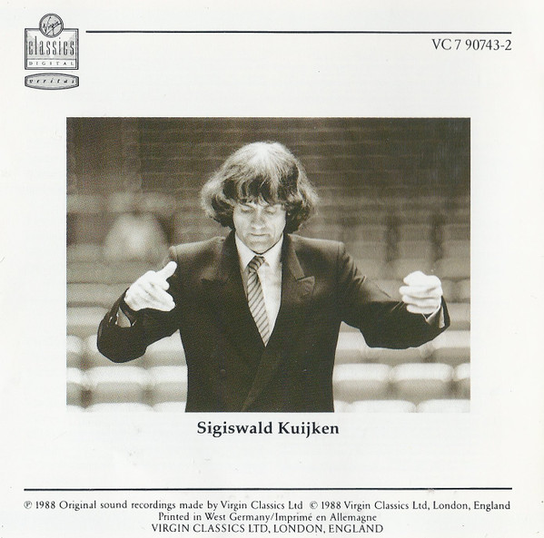 Joseph Haydn - La Petite Bande, Sigiswald Kuijken - Sinfonien 26 'Lamentatione', 52 & 53 'L'Impériale' (CD) (Near Mint (NM or M-)) - Image 5