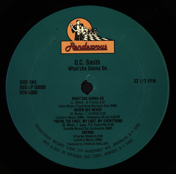 OC Smith - What'cha Gonna Do (LP, Album) (Mint (M)) - Image 3