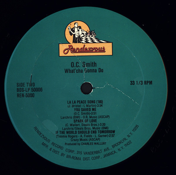 OC Smith - What'cha Gonna Do (LP, Album) (Mint (M)) - Image 4