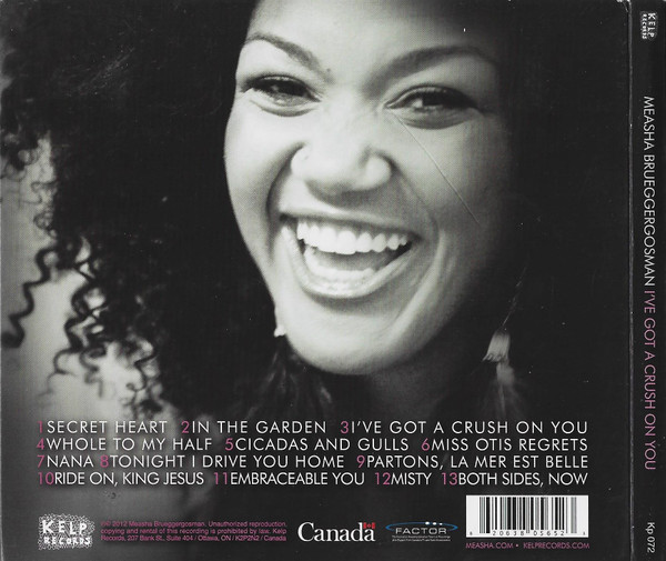 Measha Brueggergosman - I've Got A Crush On You (CD, Album, Dig) (Near Mint (NM or M-)) - Image 2