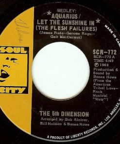 The Fifth Dimension - Medley: Aquarius / Let The Sunshine In (The Flesh Failures) (7", Single) (Near Mint (NM or M-))