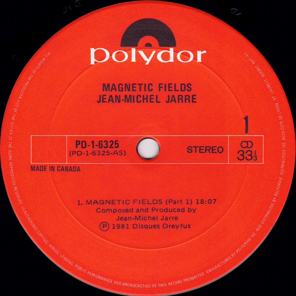 Jean-Michel Jarre - Magnetic Fields (LP, Album) (Mint (M)) - Image 3