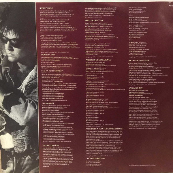 Paul Young - Between Two Fires (LP, Album) (Mint (M)) - Image 4