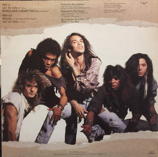 Dan Reed Network - Get To You (12") (Mint (M)) - Image 2
