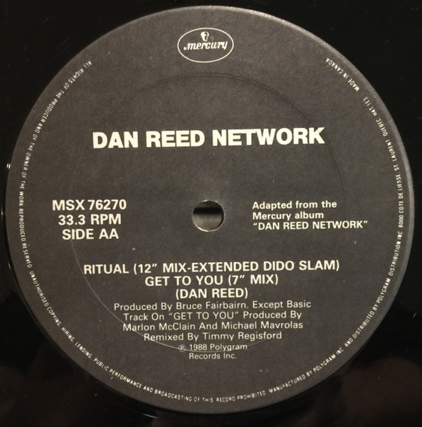 Dan Reed Network - Get To You (12") (Mint (M)) - Image 4