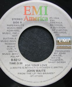 Alternative view of John Waite - Missing You (7", Single) (Near Mint (NM or M-))
