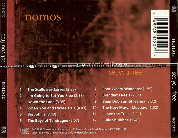 Nomos (2) - Set You Free (CD, Album) (Near Mint (NM or M-)) - Image 2