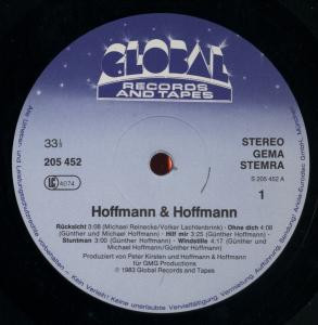 Hoffmann & Hoffmann - Hoffmann & Hoffmann (LP, Album) (Mint (M)) - Image 3