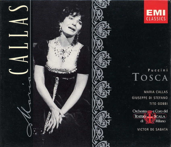 Giacomo Puccini, Maria Callas, Giuseppe Di Stefano, Tito Gobbi, Orchestra Del Teatro Alla Scala E Coro Del Teatro Alla Scala, Victor De Sabata - Tosca (2xCD, Album, Mono, RE, RM + Box, Sli) (Near Mint (NM or M-))