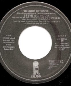 Steve Winwood - Freedom Overspill (7", Single) (Very Good Plus (VG+))