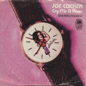 Joe Cocker - Cry Me A River / Give Peace A Chance (7", Single) (Near Mint (NM or M-)) - Image 3