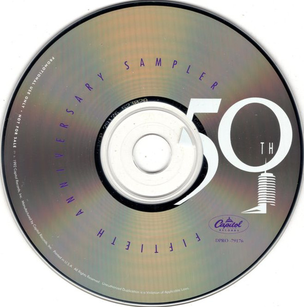 Various - 50th Anniversary Sampler (CD, Comp, Promo, Smplr) (Near Mint (NM or M-)) - Image 3