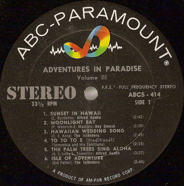 Various - Adventures In Paradise Volume 3 (LP, Comp) (Mint (M)) - Image 3