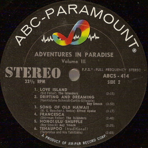 Various - Adventures In Paradise Volume 3 (LP, Comp) (Mint (M)) - Image 4