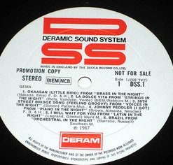 Alternative view of Various - Deramic Sound System Demo Disc (LP, Comp, Promo) (Mint (M))