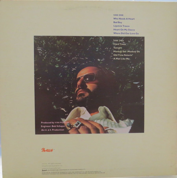 Ringo Starr - Bad Boy (LP, Album) (Mint (M)) - Image 2