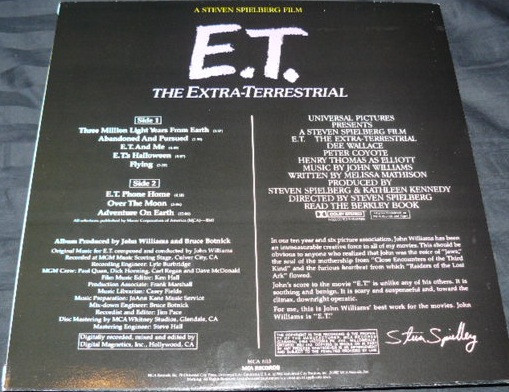 John Williams (4) - E.T. The Extra-Terrestrial Original Motion Picture Soundtrack (LP, Ltd, Pic) (Mint (M)) - Image 4