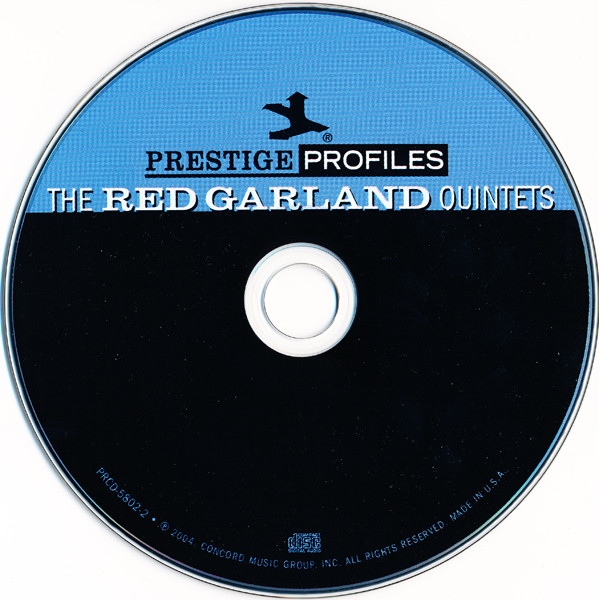 The Red Garland Quintet Featuring John Coltrane - The Red Garland Quintets (CD, Comp, RE) (Mint (M)) - Image 3