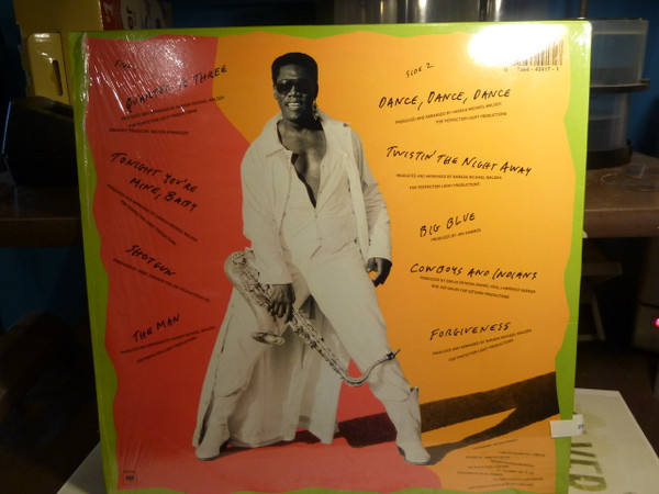 Clarence Clemons - A Night With Mr. C (LP, Album) (Mint (M)) - Image 2