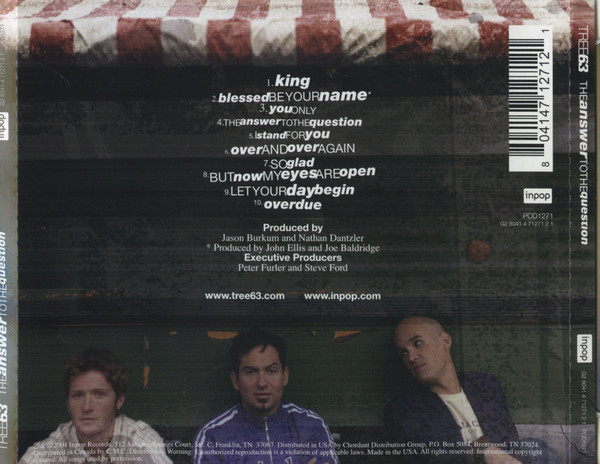 Tree63 - The Answer To The Question (CD, Album) (Near Mint (NM or M-)) - Image 2
