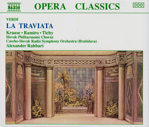 Giuseppe Verdi, Monika Krause • Yordy Ramiro • Georg Tichy, Slovak Philharmonic Chorus, Slovak Radio Symphony Orchestra, Alexander Rahbari - La Traviata (2xCD, Album) (Near Mint (NM or M-))