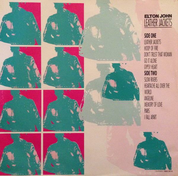 Elton John - Leather Jackets (LP, Album) (Mint (M)) - Image 5