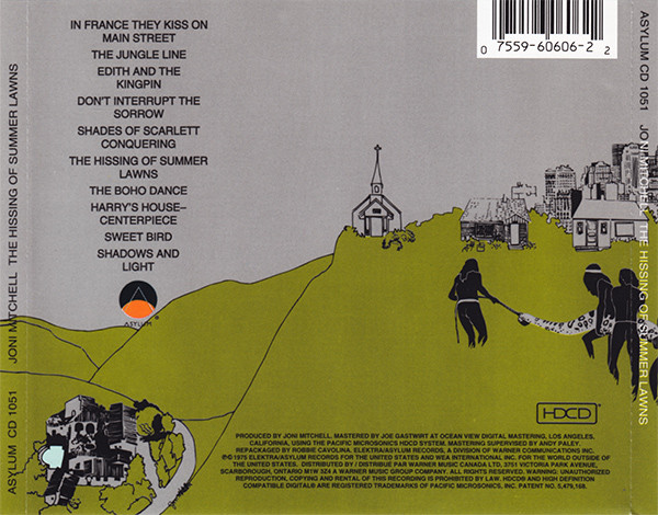 Joni Mitchell - The Hissing Of Summer Lawns (HDCD, Album, RE, RM, RP) (Mint (M)) - Image 3