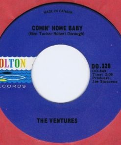 Alternative view of The Ventures - Blue Star / Comin' Home Baby (7", Single) (Very Good Plus (VG+))