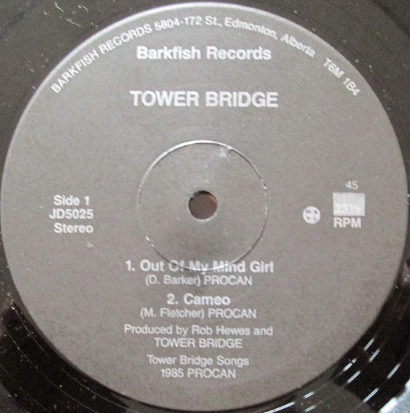 Tower Bridge - Out Of My Mind (LP) (Mint (M)) - Image 3