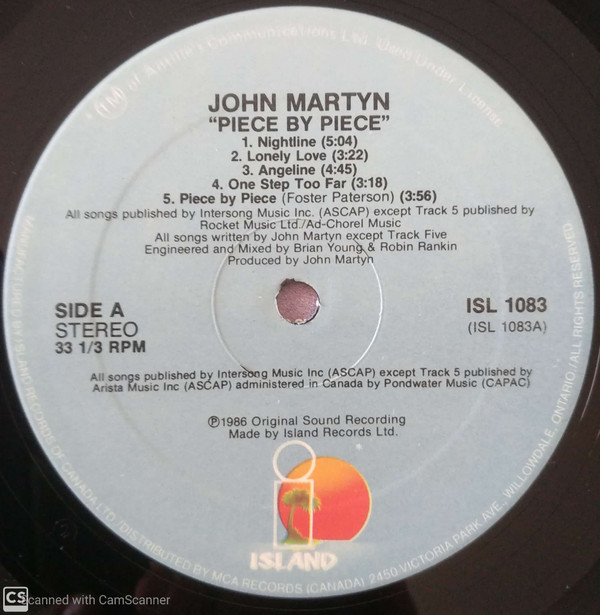 John Martyn - Piece By Piece (LP, Album) (Mint (M)) - Image 5