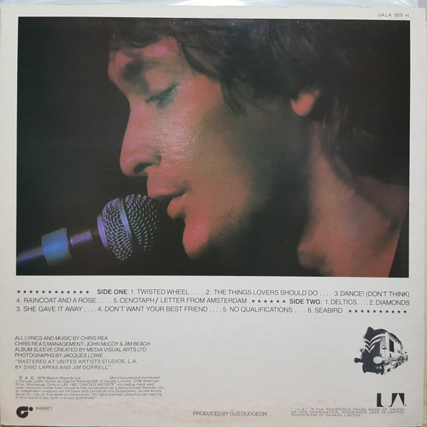 Chris Rea - Deltics (LP, Album) (Mint (M)) - Image 5