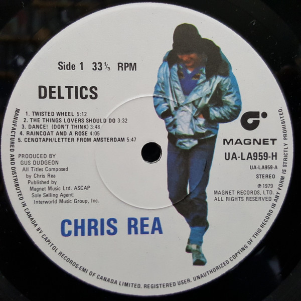 Chris Rea - Deltics (LP, Album) (Mint (M)) - Image 2