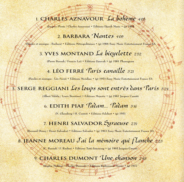 Various - L'Âme Des Poètes - L'Essentiel De La Chanson Française (CD, Comp) (Near Mint (NM or M-)) - Image 4