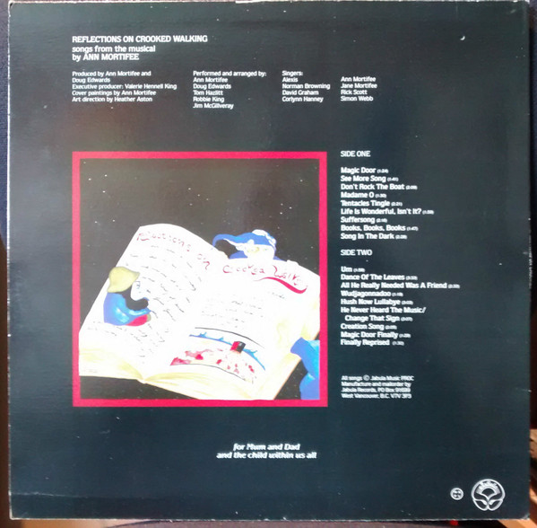 Ann Mortifee - Reflections On Crooked Walking (LP, Album) (Mint (M)) - Image 2