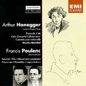 Arthur Honegger / Francis Poulenc - Pastorale D'été · Cello Concerto / Aubade · Trio · Mouvements Perpétuels · Nocturnes · Novelettes · Improvisations (CD, Comp, Mono, RM) (Near Mint (NM or M-))