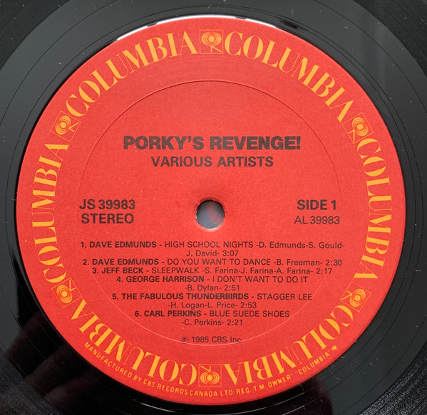 Various - Porky's Revenge! (LP, Comp) (Mint (M)) - Image 3
